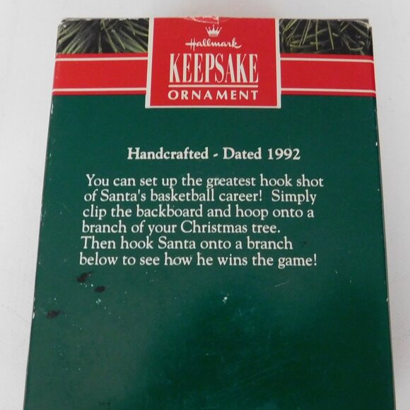 Lot Of 4 HALLMARK KEEPSAKE Santa Claus Ornaments in boxes Golfing Santa - Picture 9 of 10